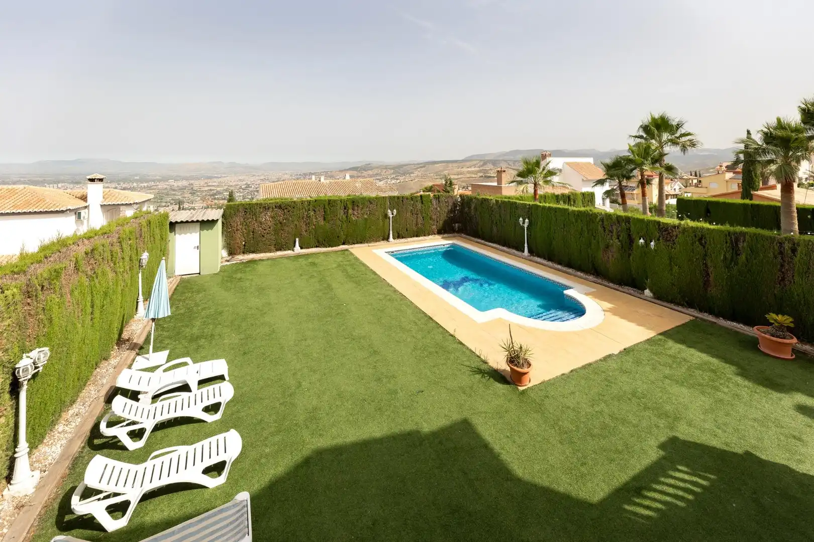 Swimming pool of Houses for sale in Monachil  with Air Conditioner, Heating and Private garden