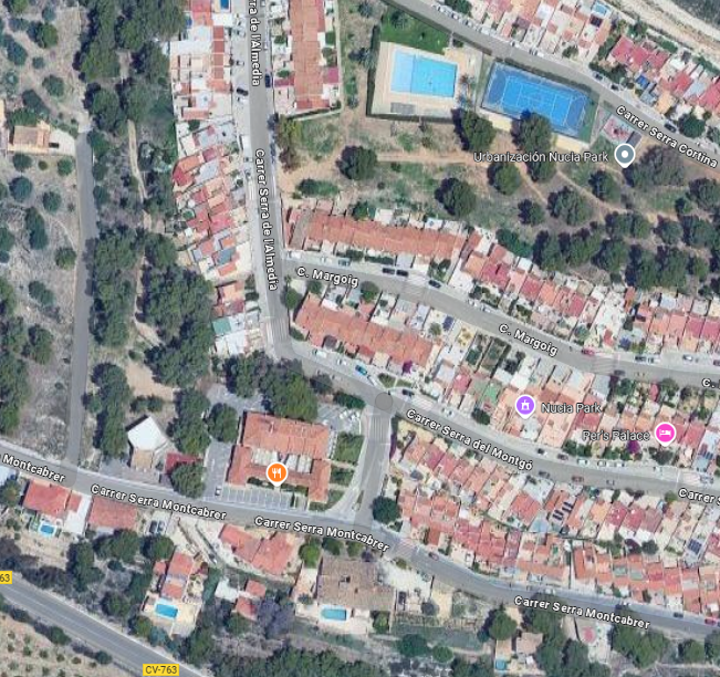 Vista exterior de Casa o xalet en venda en La Nucia