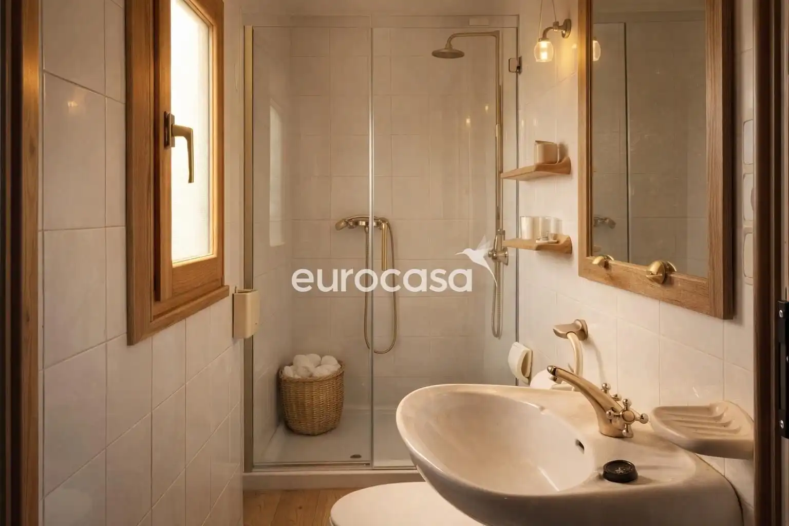 Baño de Casa o chalet en venta en Castañeda con Calefacción, Jardín privado y Terraza