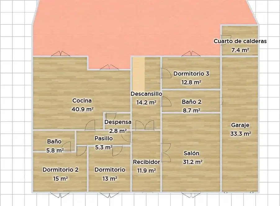 Casa adosada en venta en La Mata con Calefacción, Terraza y Amueblado