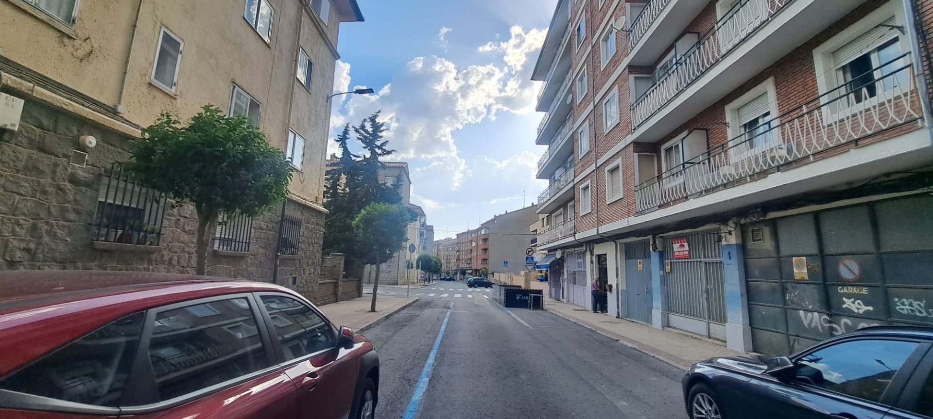 Exterior view of Flat for sale in Ávila Capital  with Heating and Furnished