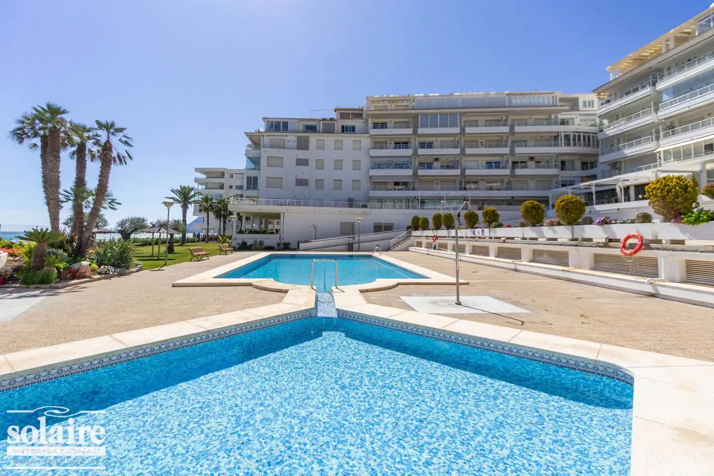 Piscina de Apartament de lloguer en Altea amb Aire condicionat, Calefacció i Terrassa
