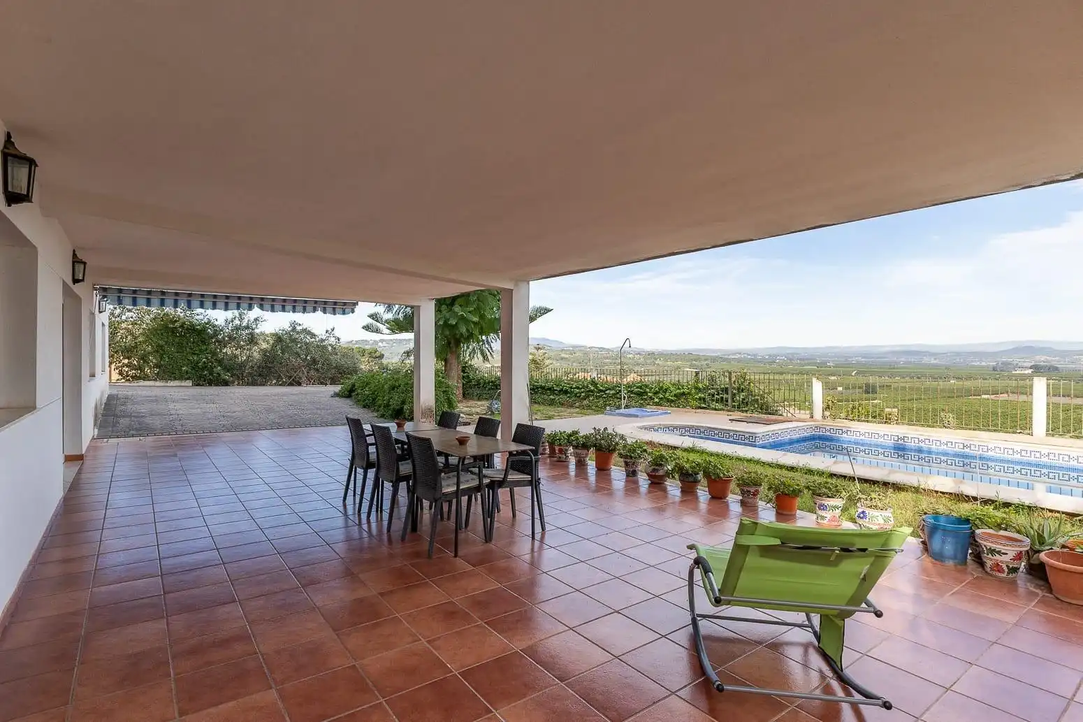 Terraza de Casa o chalet en venta en Chiva con Aire acondicionado, Terraza y Piscina