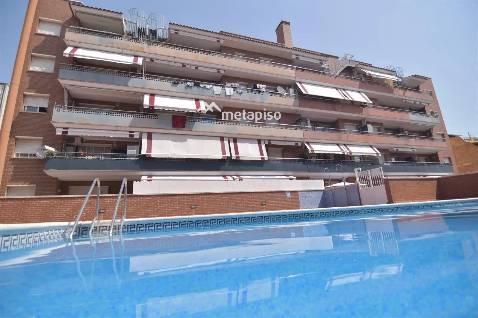 Swimming pool of Flat for sale in El Vendrell  with Heating, Terrace and Swimming Pool