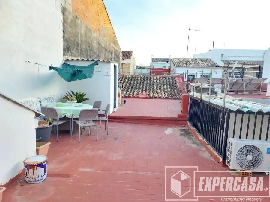 Terraza de Finca rústica en venta en Torrent con Aire acondicionado, Terraza y Trastero