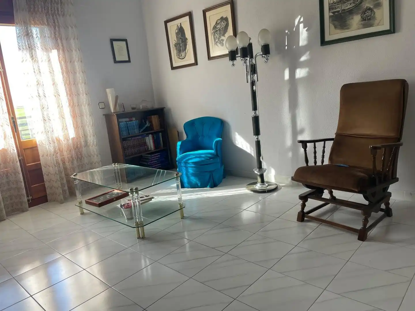 Sala de estar de Casa o chalet en venta en Roda de Eresma con Jardín privado