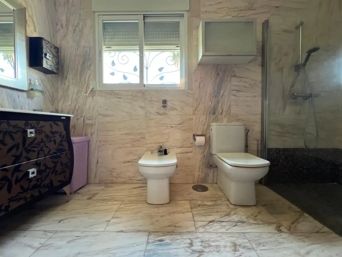 Baño de Casa o chalet en venta en Benidorm con Aire acondicionado, Jardín privado y Piscina