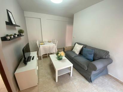 Living room of Flat to rent in  Madrid Capital  with Heating, Furnished and Washing machine