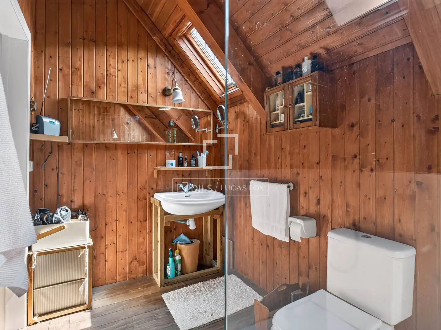 Baño de Finca rústica en venta en Vallromanes con Calefacción, Jardín privado y Parquet