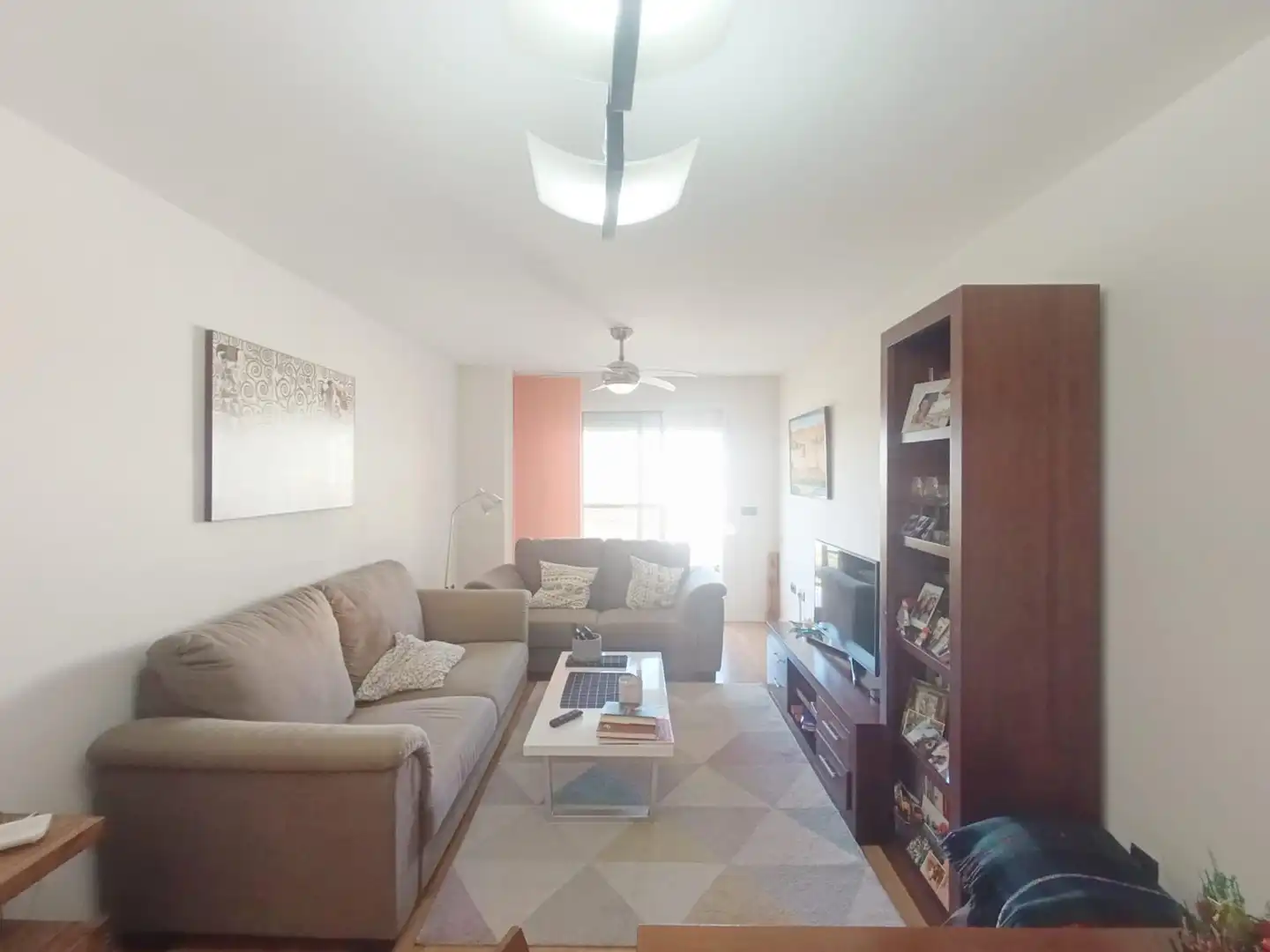 Living room of Flat for sale in Málaga  with Private garden, Terrace and Storage room