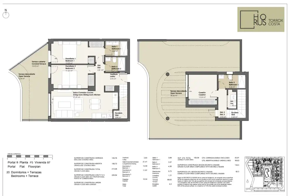 Apartments for sale in Torrox  with Air Conditioner, Heating and Terrace