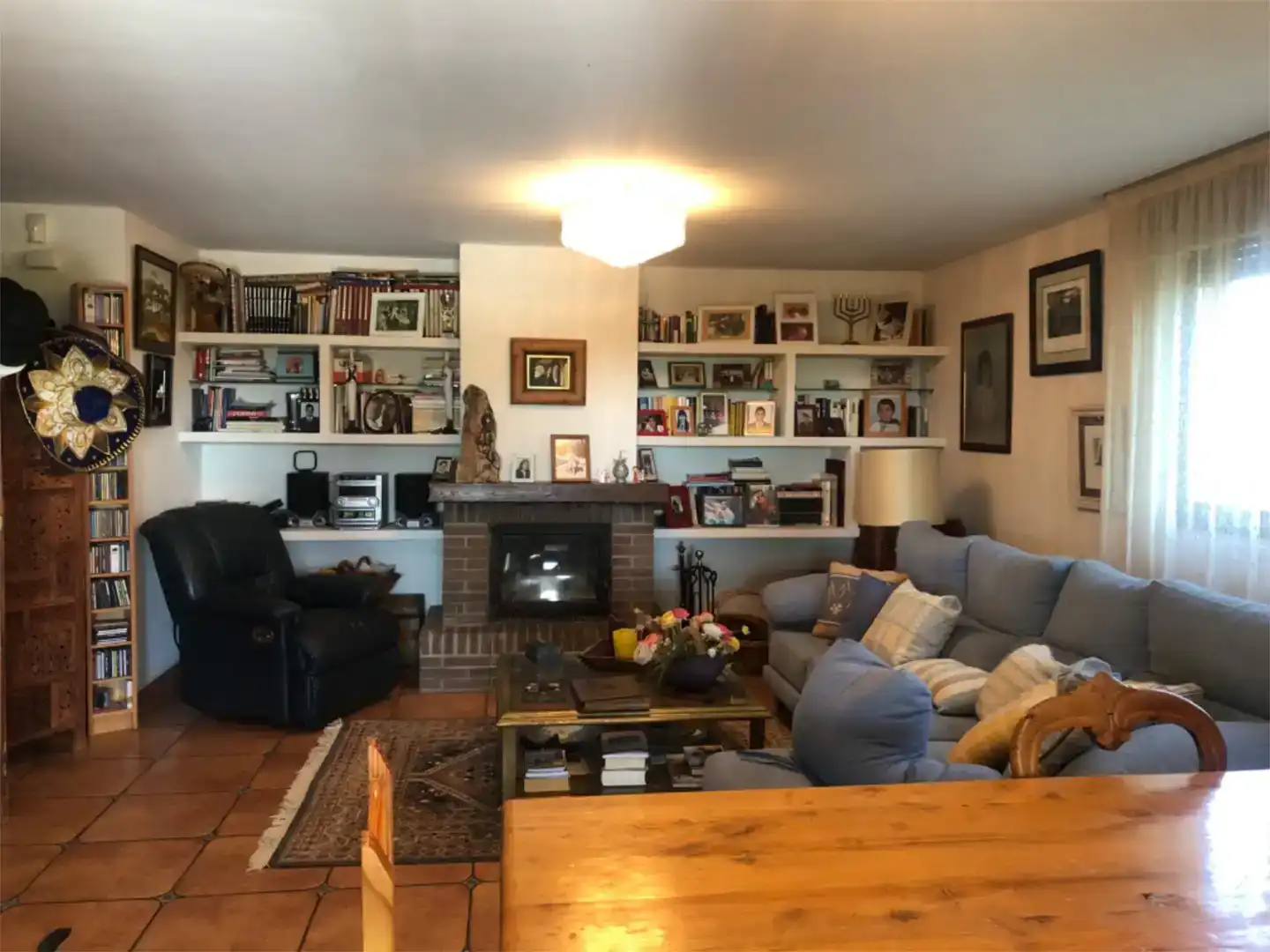 Sala d'estar de Casa o xalet en venda en Villaturiel