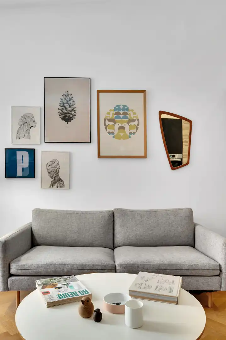 Sala d'estar de Àtic en venda en Barcelona amb Aire condicionat, Parquet i Terrassa