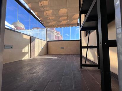 Terrasse von Dachboden zum verkauf in  Melilla Capital mit Klimaanlage, Parkett und Terrasse