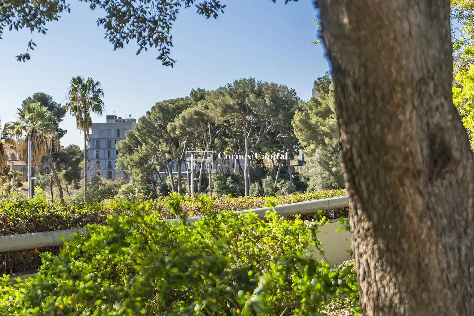Garden of Flat for sale in Barcelona  with Air Conditioner, Heating and Private garden