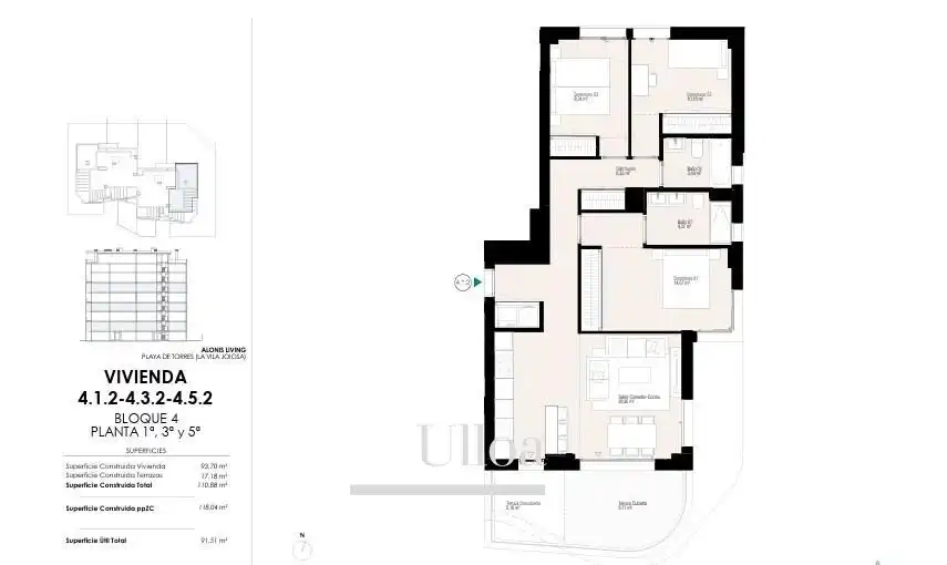 Apartamento con piscina en venta en Centro Urbano, imagen 22