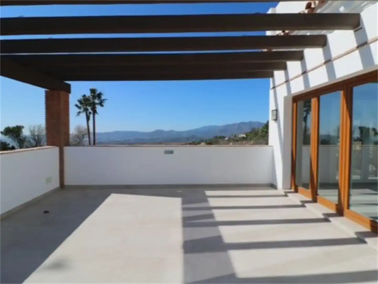 Terrasse von Country house zum Verkauf in Mijas mit Klimaanlage, Schwimmbad und Balkon
