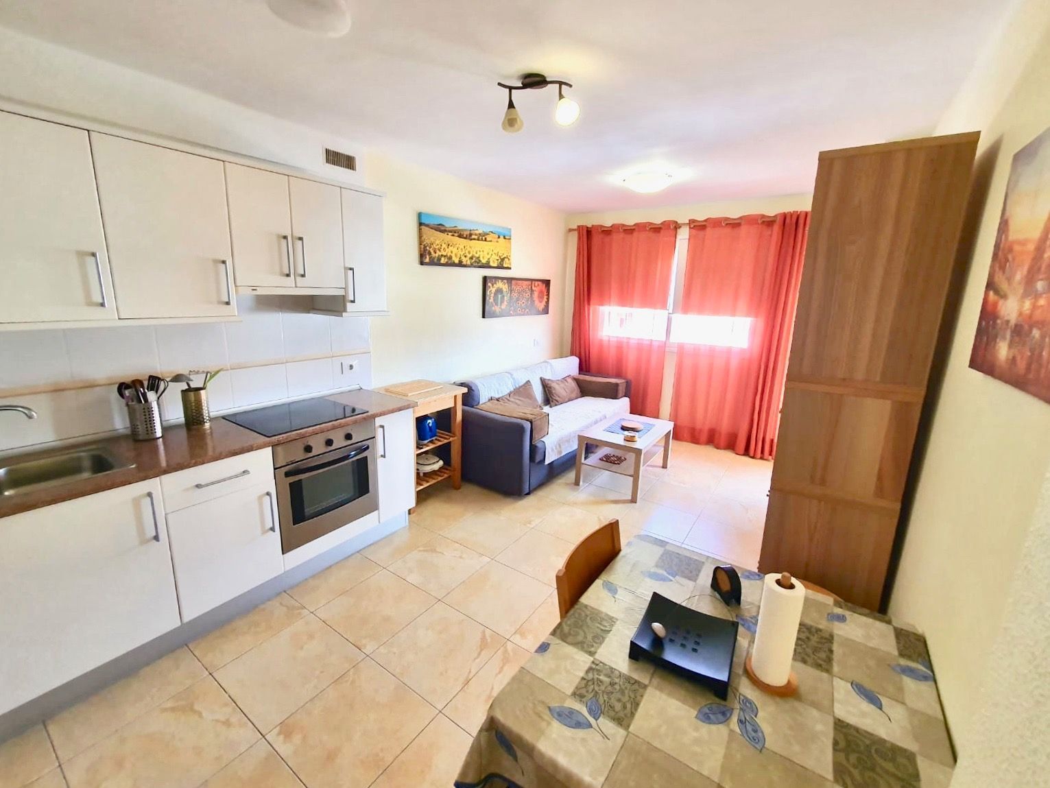 Vista exterior de Piso de alquiler en Güímar con Terraza, Amueblado y Piscina comunitaria