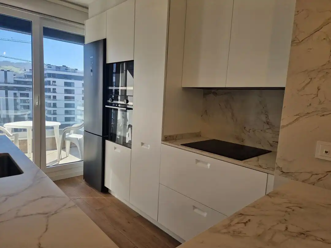 Kitchen of Flat for sale in Zarautz  with Heating, Terrace and Balcony