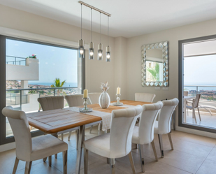 Dining room of Apartment for sale in Benalmádena  with Terrace, Swimming Pool and Furnished