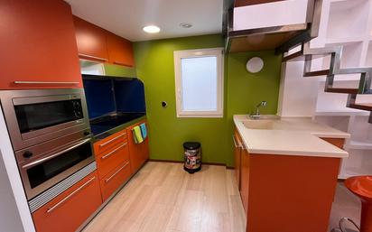 Kitchen of Attic for sale in Burgos Capital  with Heating, Storage room and Furnished