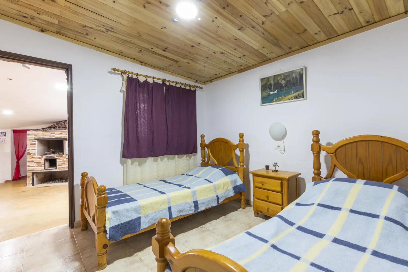 Habitación de Finca rústica en venta en San Juan de la Rambla con Aire acondicionado, Calefacción y Jardín privado