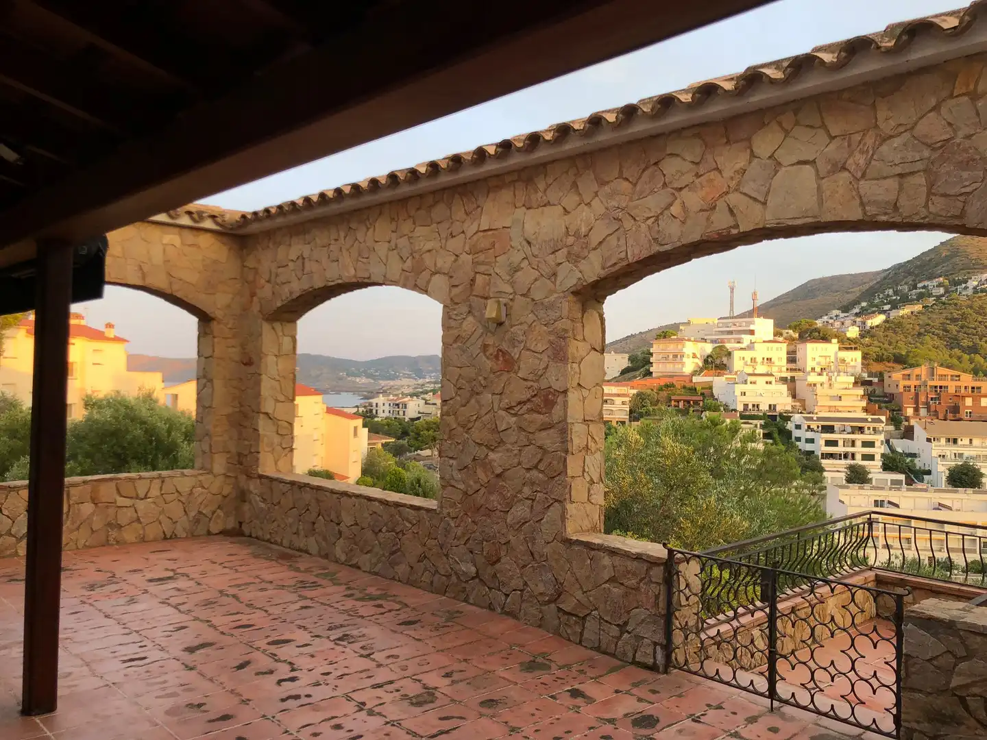 Terrassa de Casa o xalet en venda en Llançà amb Aire condicionat, Calefacció i Jardí privat