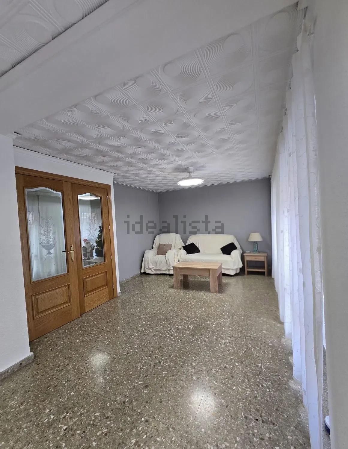 Sala de estar de Piso en venta en Alcoy / Alcoi con Aire acondicionado, Terraza y Trastero