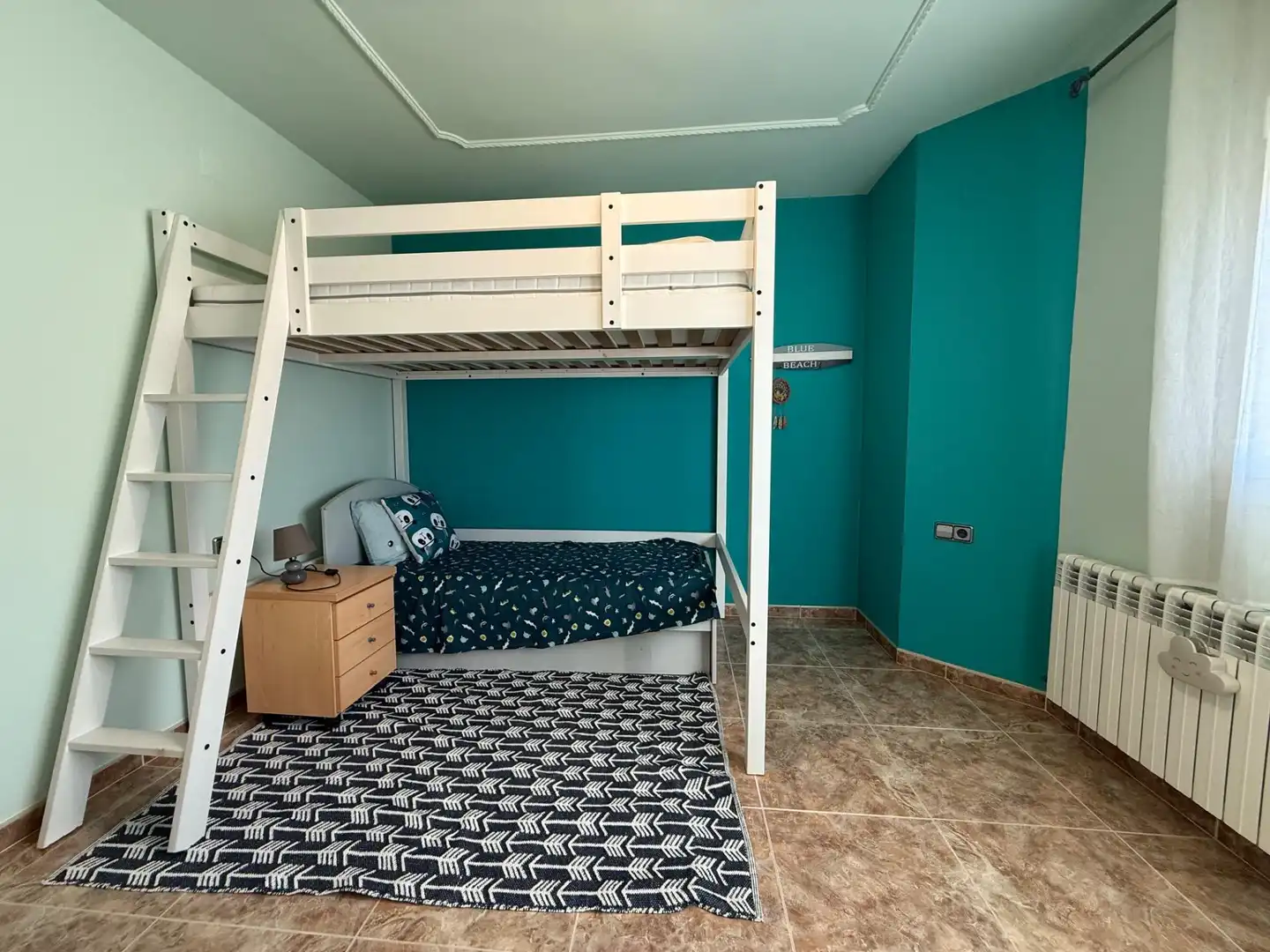 Schlafzimmer von Haus oder Chalet zum Verkauf in Sant Jaume d'Enveja mit Klimaanlage, Heizung und Terrasse