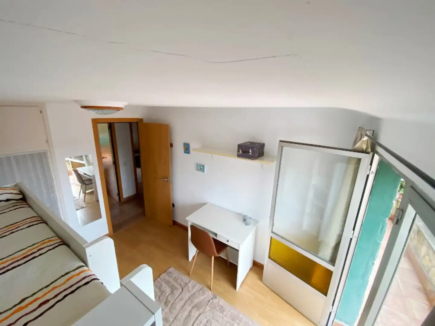 Balcony of Flat for rent in Alfoz de Lloredo  with Heating and Furnished
