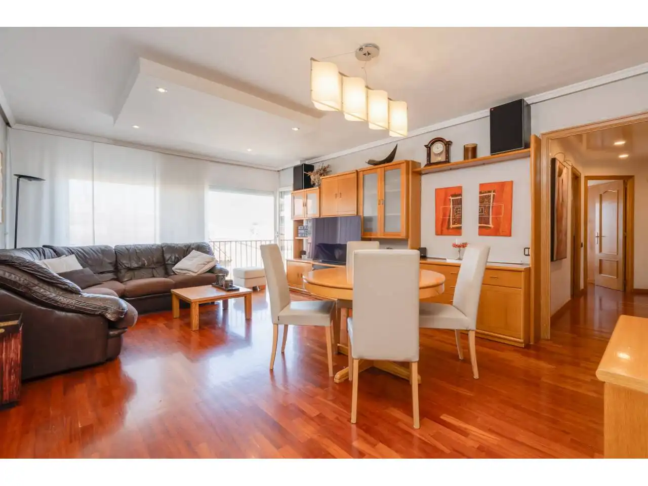 Living room of Flat for sale in Terrassa  with Air Conditioner, Heating and Terrace