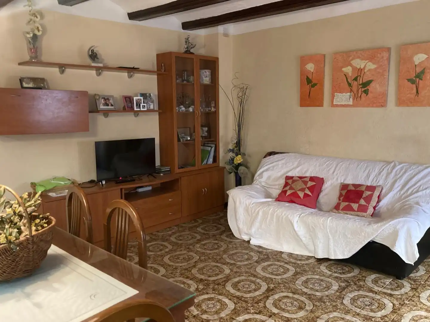 Sala de estar de Casa o chalet en venta en Torre del Compte con Balcón