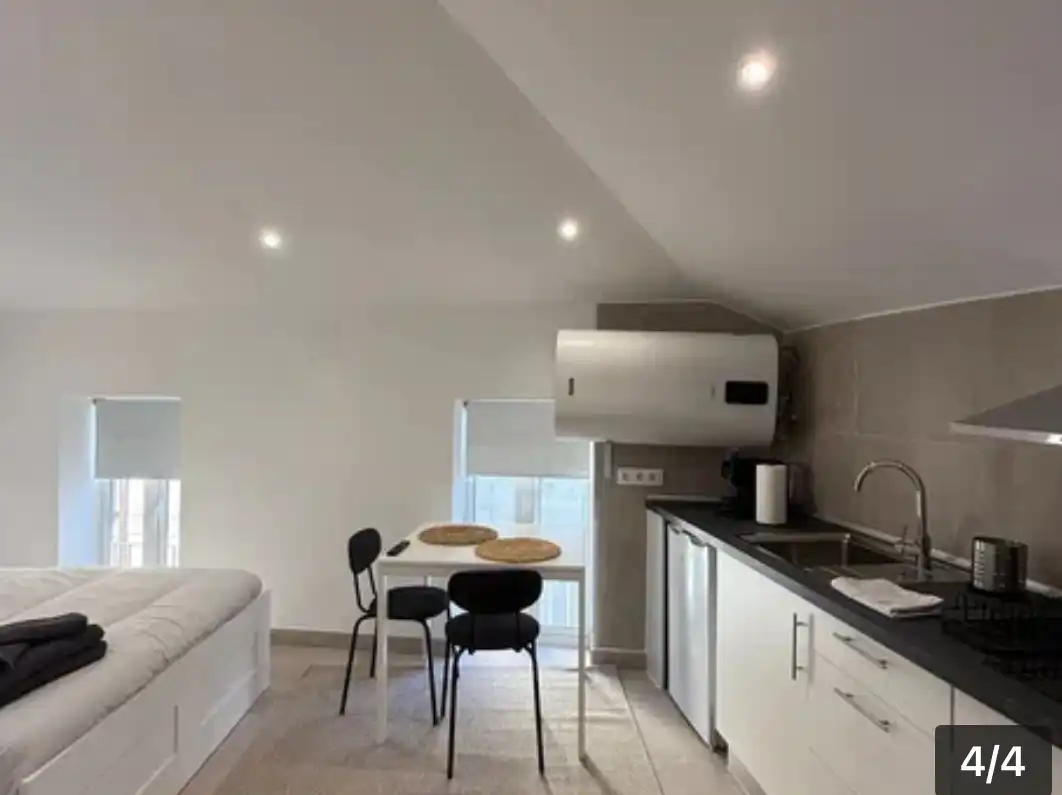 Kitchen of Flat for rent in Pontevedra Capital   with Furnished and Pets allowed