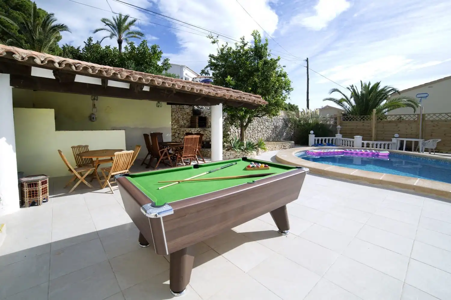 Swimming pool of Houses for sale in Calpe / Calp  with Air Conditioner, Heating and Private garden