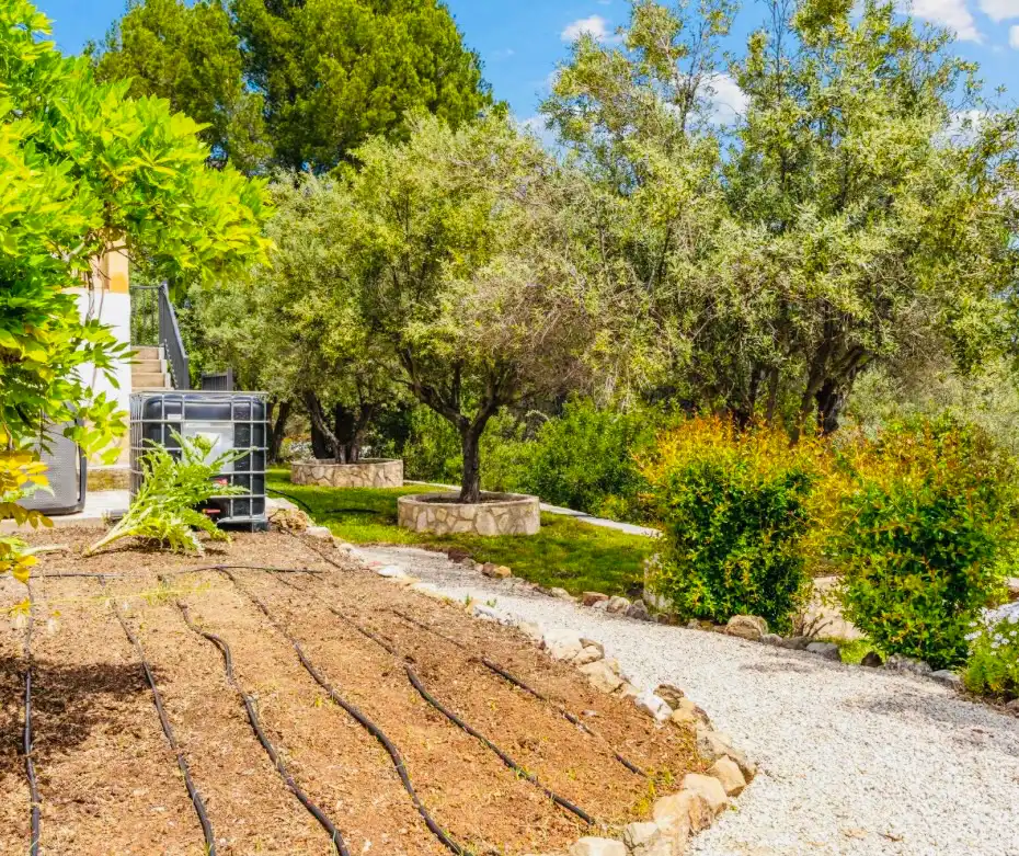 Garden of Houses for sale in Murla  with Air Conditioner, Heating and Private garden