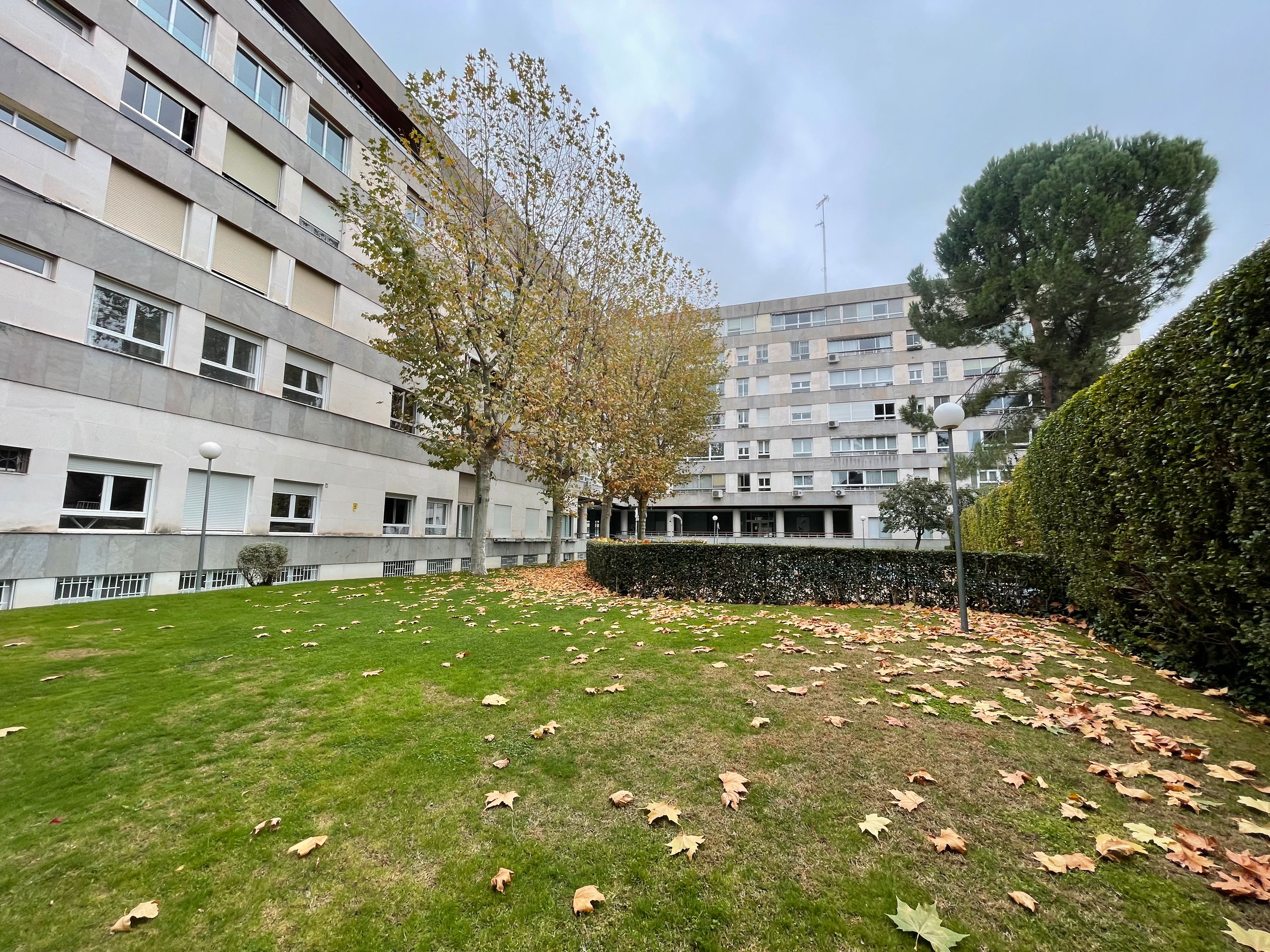 Exterior view of Flat to rent in  Madrid Capital  with Terrace, Storage room and Swimming Pool