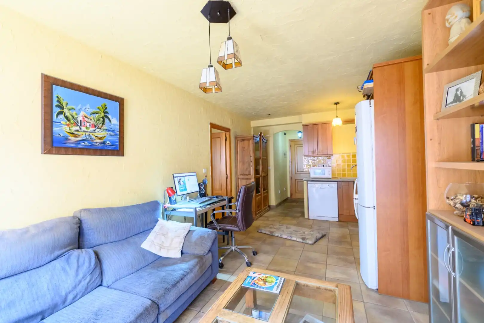Sala d'estar de Apartament en venda en Moraira
