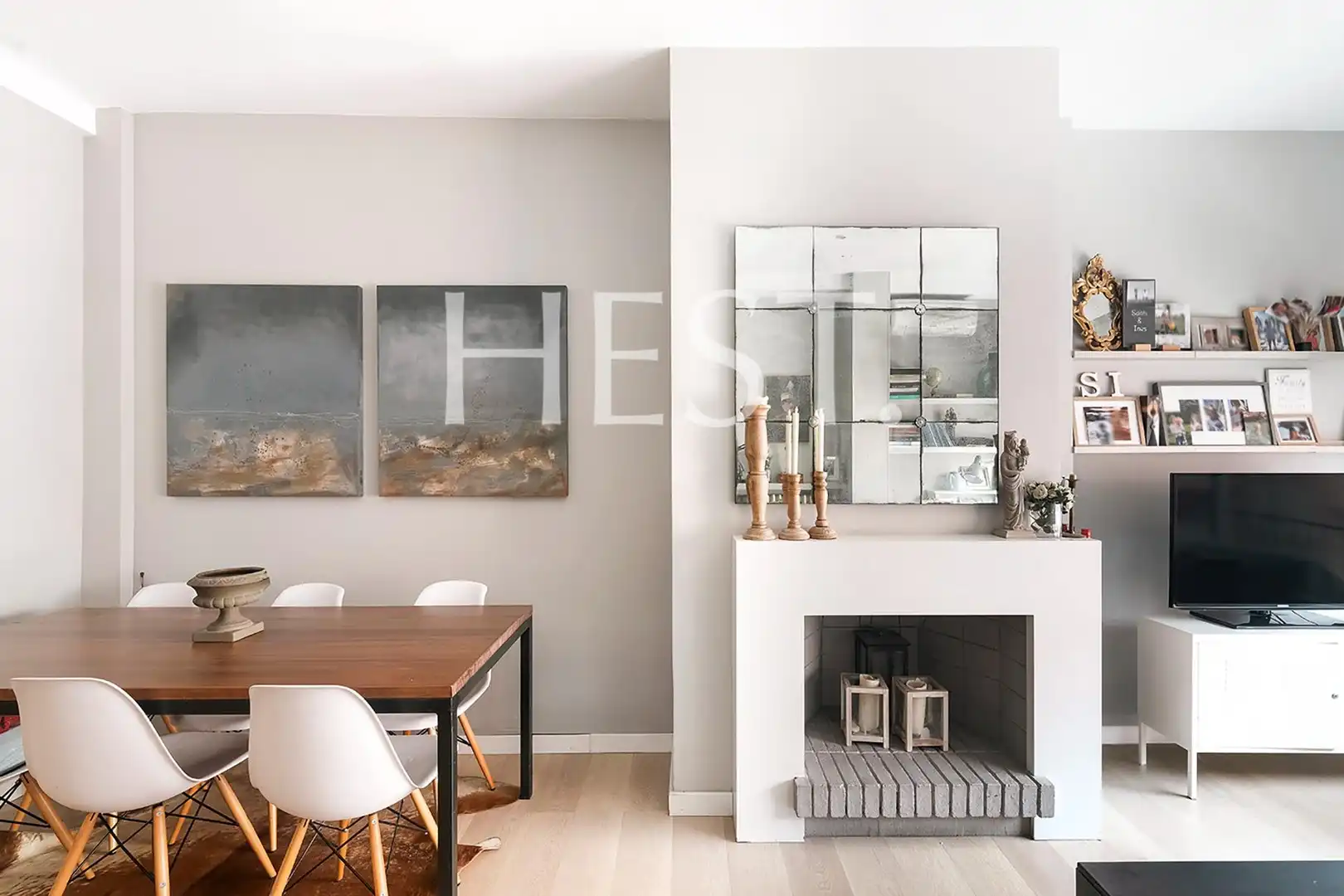 Comedor de Piso en venta en Barcelona con Calefacción, Parquet y Trastero
