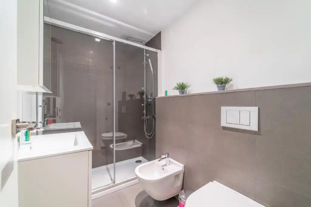 Bany de Apartament en venda en Alicante / Alacant amb Aire condicionat, Calefacció i Parquet