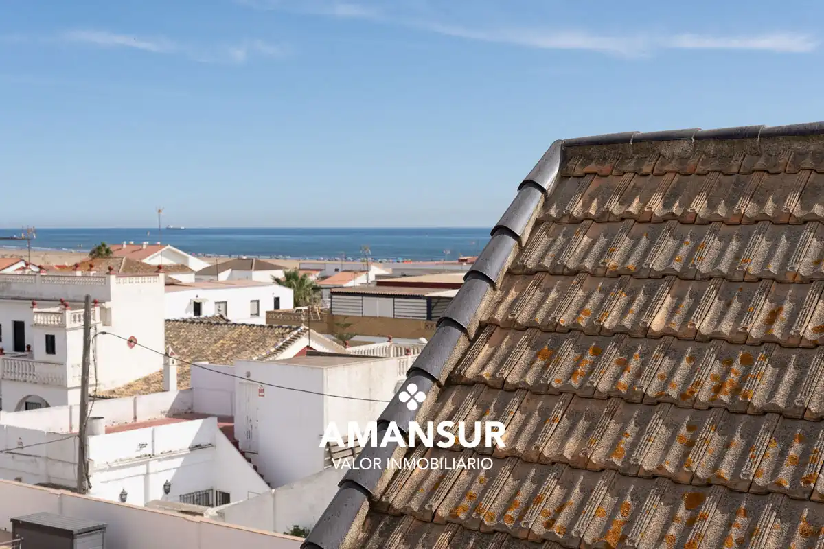 Exterior view of Houses for sale in Punta Umbría  with Heating, Terrace and Swimming Pool