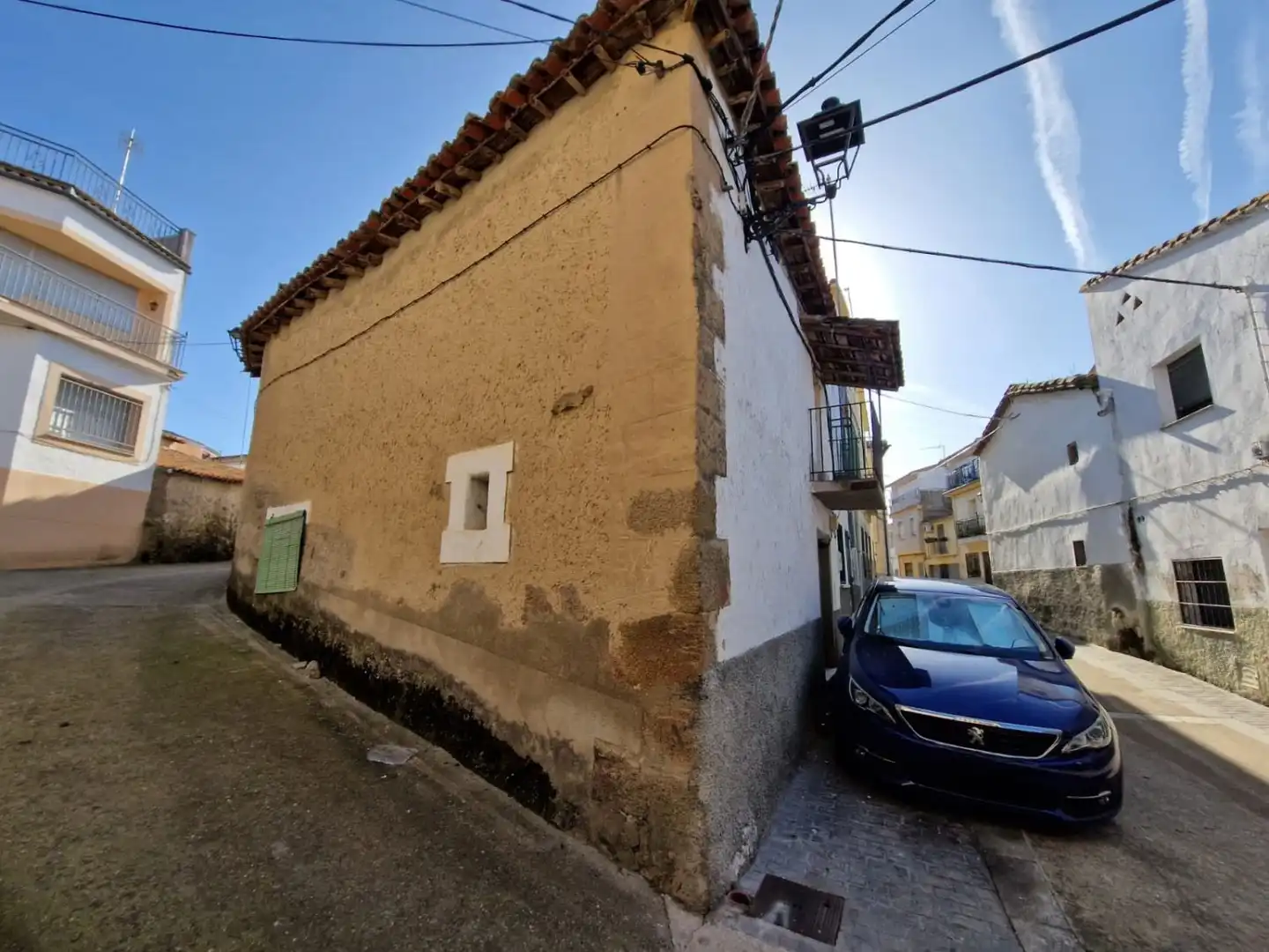 Exterior view of Houses for sale in Valdeobispo  with Heating and Terrace