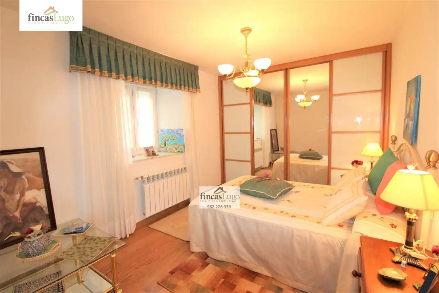 Habitación de Casa o chalet en venta en Lugo con Jardín privado, Terraza y Trastero
