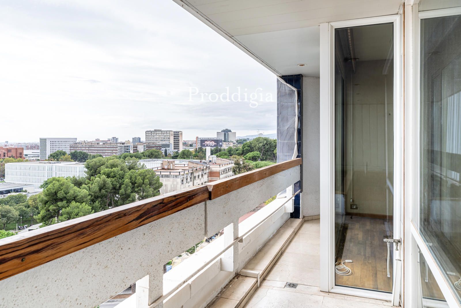 Balcony of Flat for sale in  Barcelona Capital  with Air Conditioner, Heating and Terrace