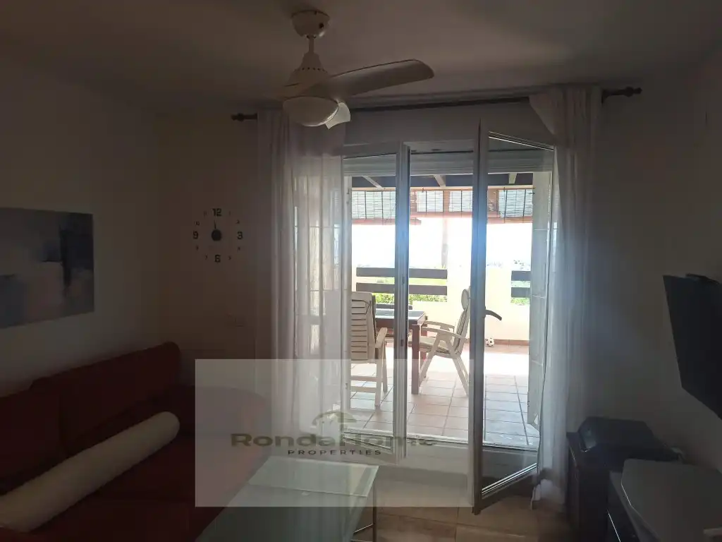 Living room of Flat for rent in Manilva  with Terrace
