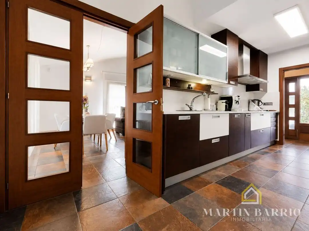 Cocina de Casa o chalet en venta en Muskiz con Aire acondicionado, Calefacción y Jardín privado