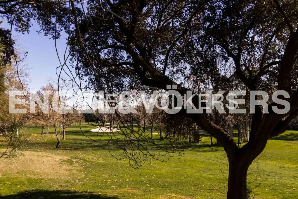 Jardí de Casa adosada de lloguer en La Moraleja amb Aire condicionat, Calefacció i Jardí privat