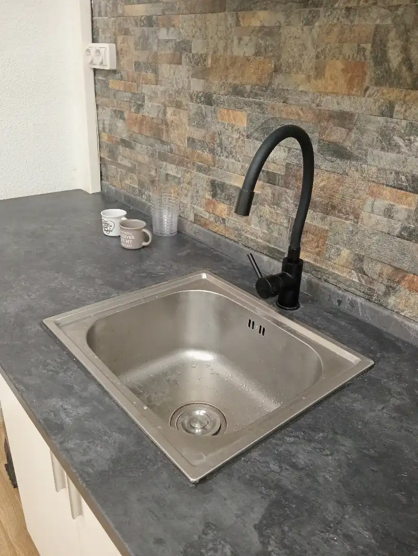 Kitchen of Office for rent in Valencia  with Air Conditioner and Heating