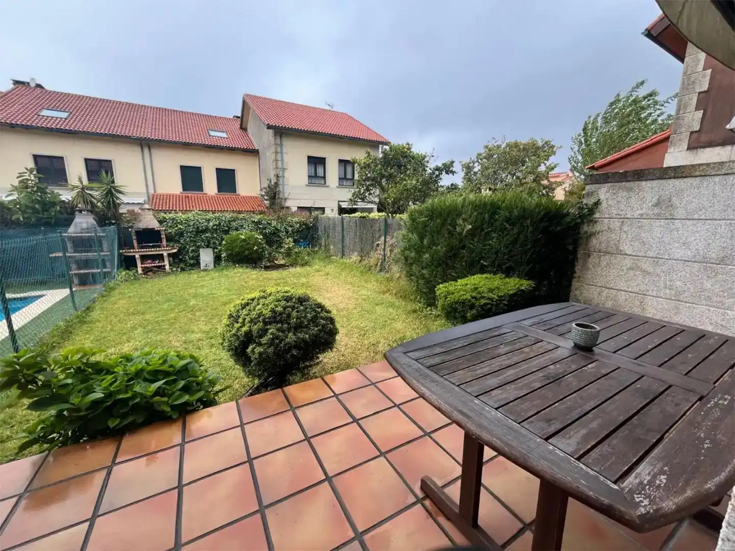 Jardín de Casa adosada en venta en Nigrán con Aire acondicionado