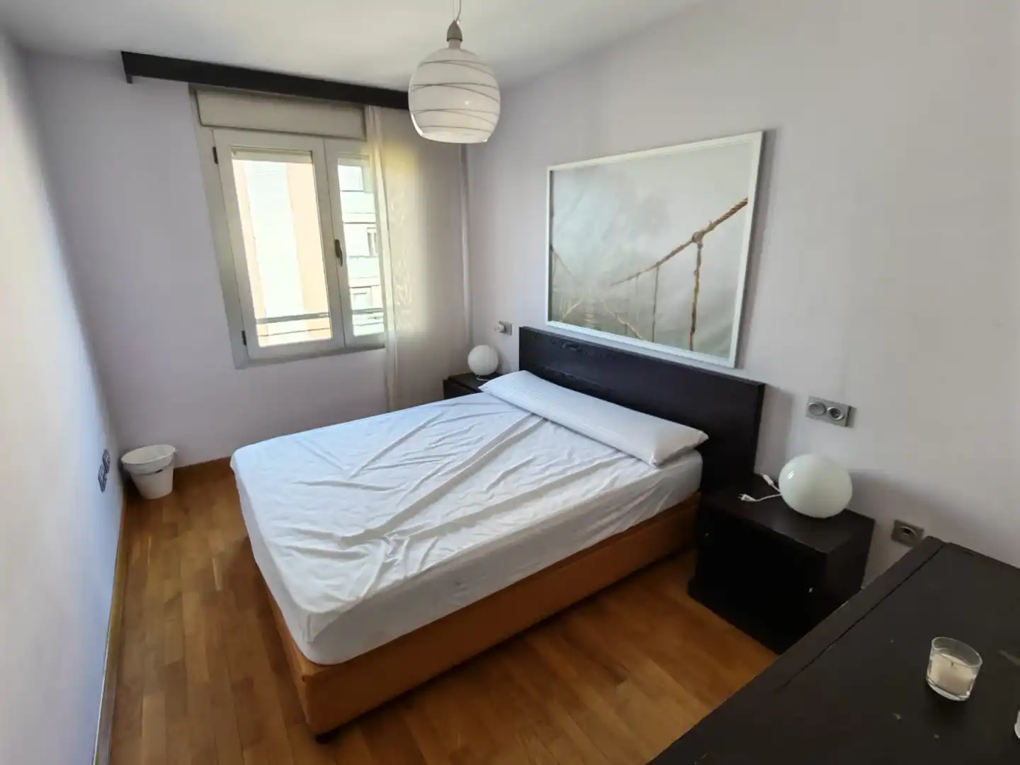 Bedroom of Flat for rent in Murcia  with Air Conditioner, Heating and Terrace