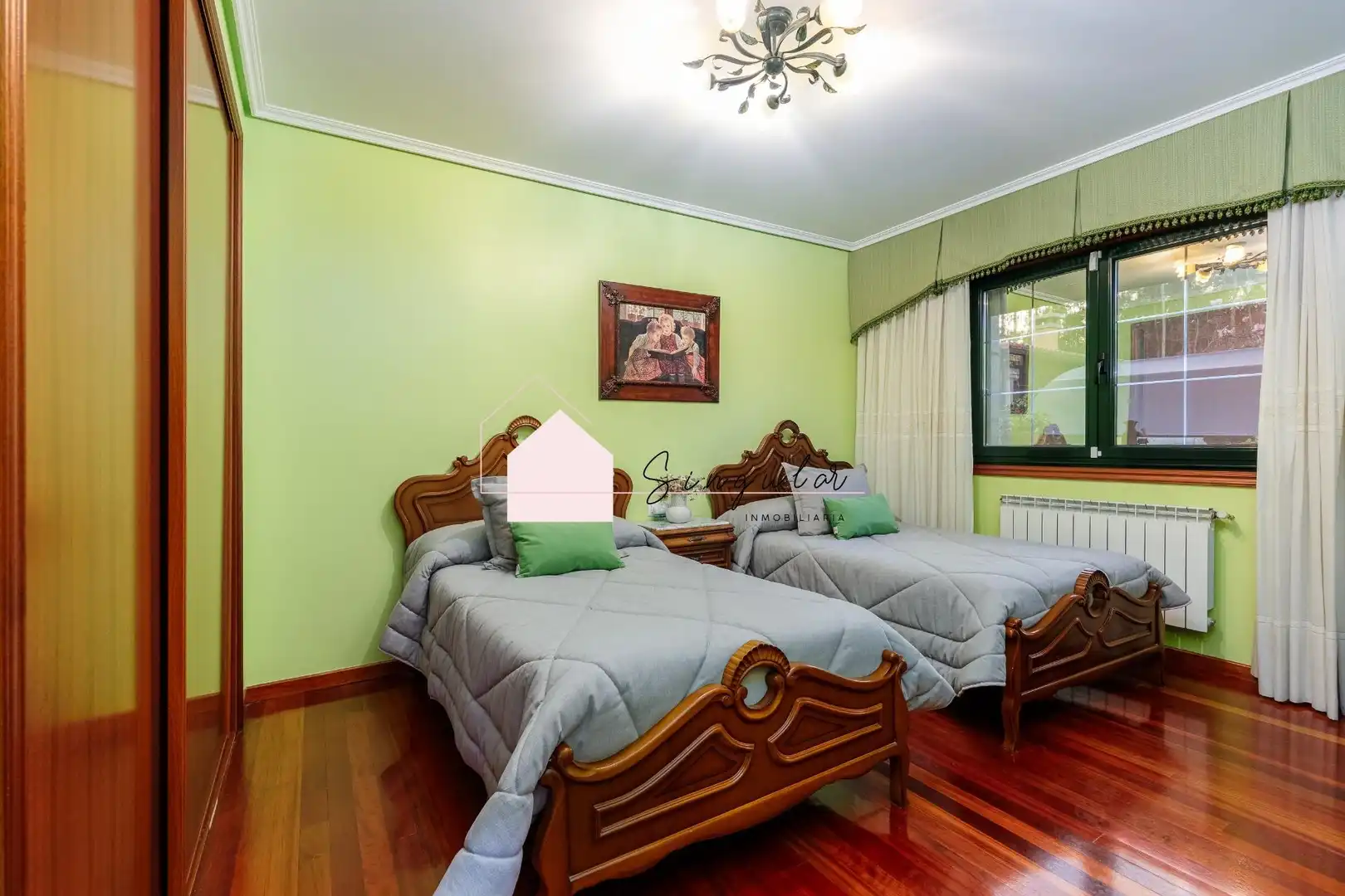 Schlafzimmer von Haus oder Chalet zum Verkauf in Tui mit Heizung, Abstellraum und Schwimmbad